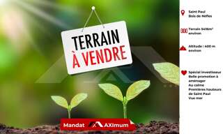 Terrain  5416 m² à vendre à Saint-Paul (97411)