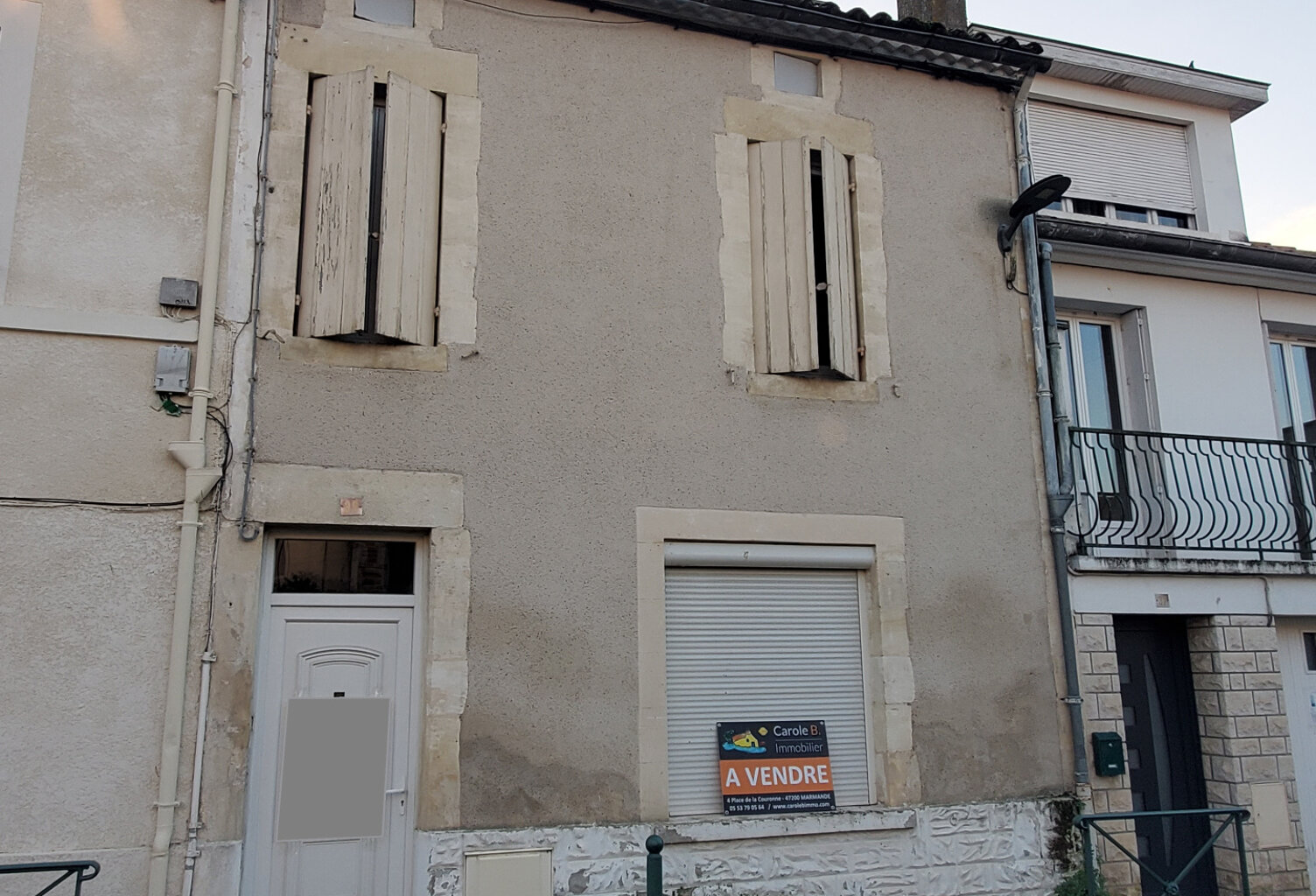 Maison de ville avec cour à vendre à MARMANDE — photo 1