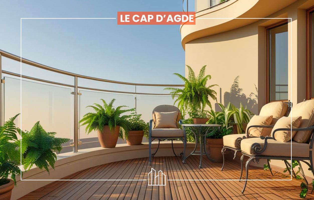 Appartement  T1 à vendre Cap d'Agde (Le) 34300