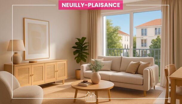 Appartement 4 pièces  à vendre Neuilly-Plaisance 93360