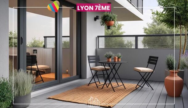 Appartement 4 pièces  à vendre Lyon 7eme 69007