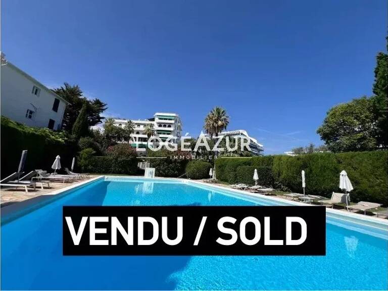 VENTE APPARTEMENT JUAN LES PINS - 3 CHAMBRES - PISCINE ET TENNIS — photo 1