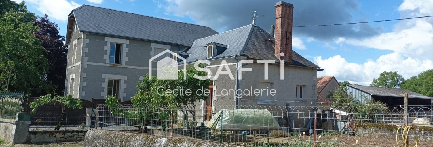 Maison 5 Pièces 151 m² à vendre à Sauzelles (36220)
