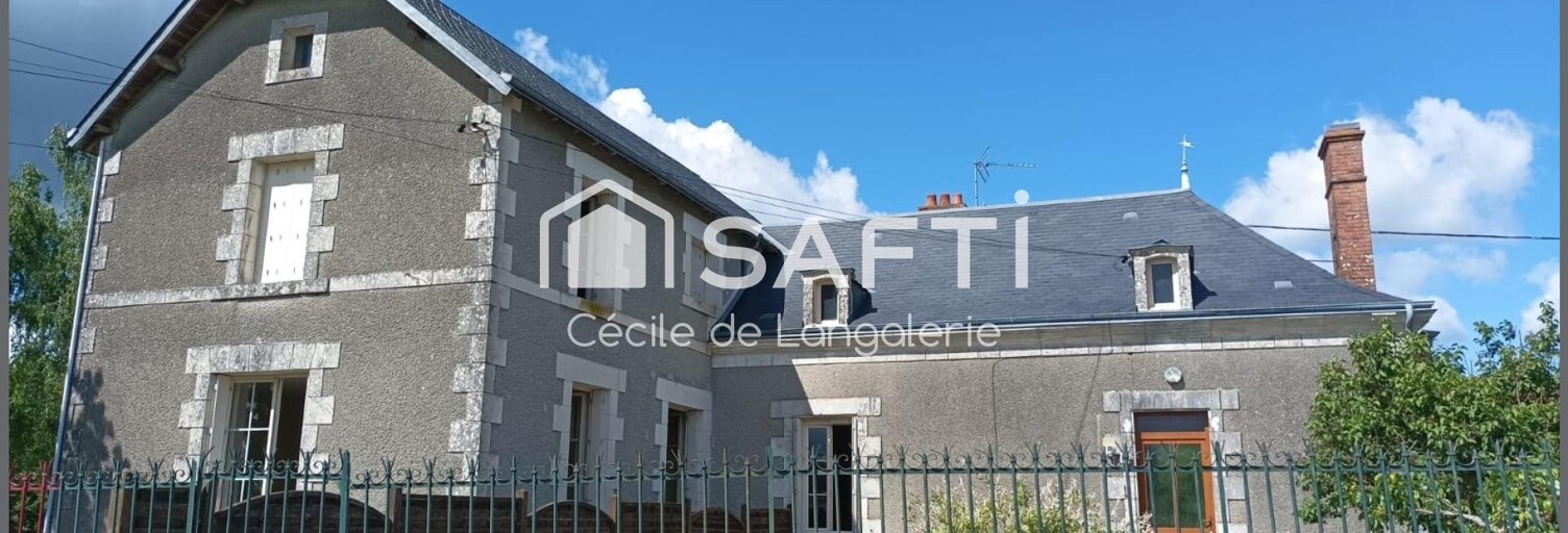 Maison 5 Pièces 151 m² à vendre à Sauzelles (36220)