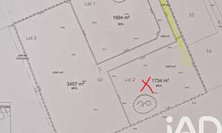 Terrain  1734 m² à vendre à Vaudesincourt (51600)