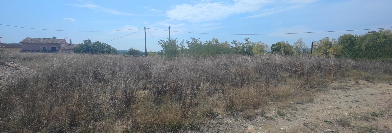 Terrain  1019 m² à vendre à Rochegude (30430)