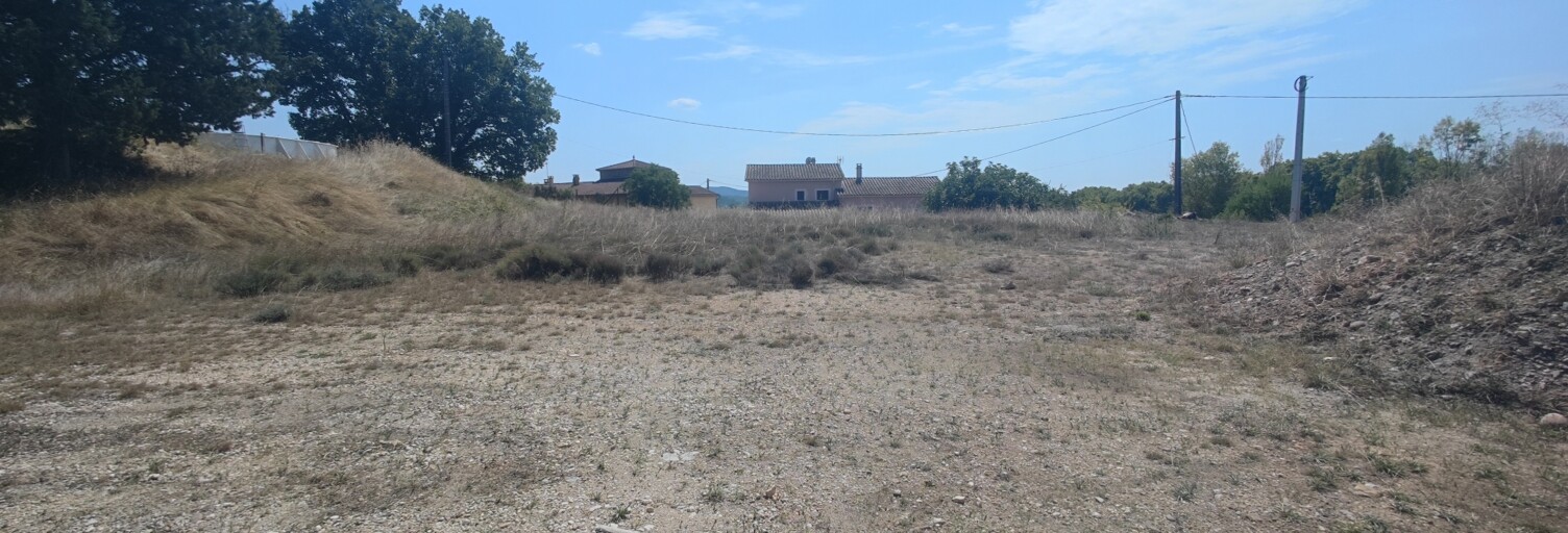 Terrain  1019 m² à vendre à Rochegude (30430)