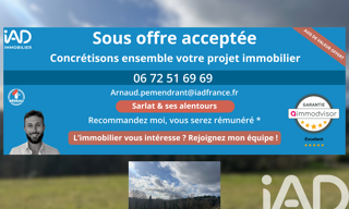 Terrain  2704 m² à vendre à Saint-André-d'Allas (24200)