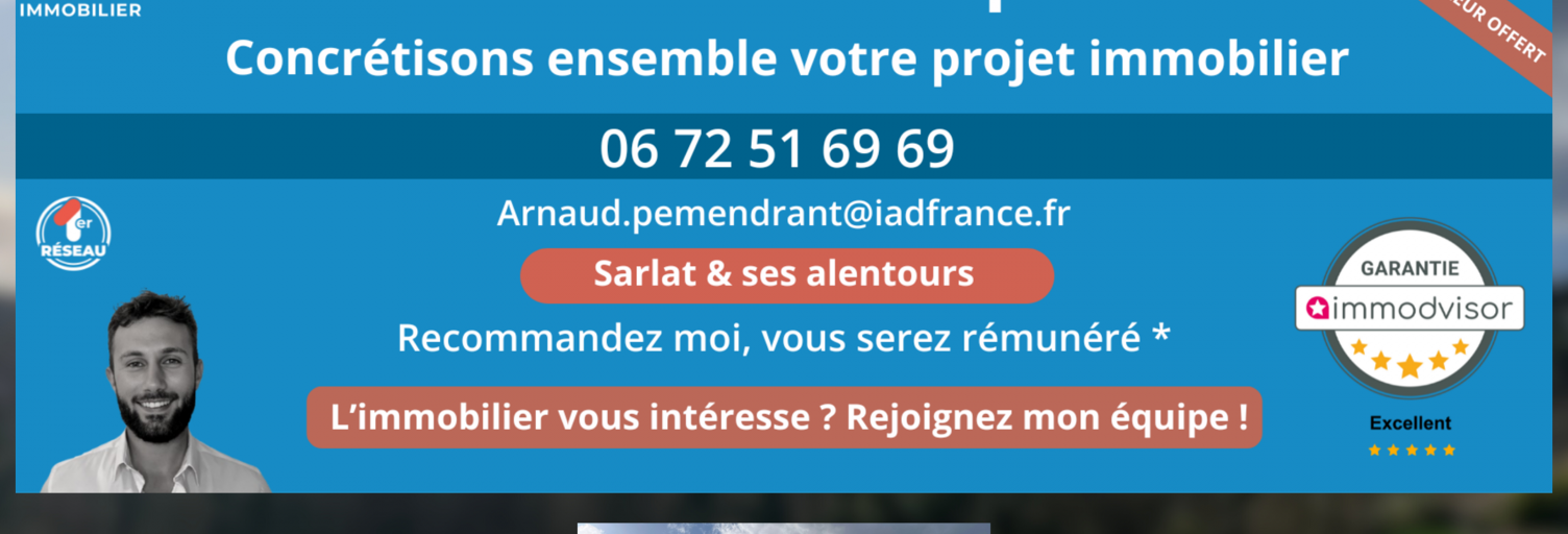 Terrain  2704 m² à vendre à Saint-André-d'Allas (24200)