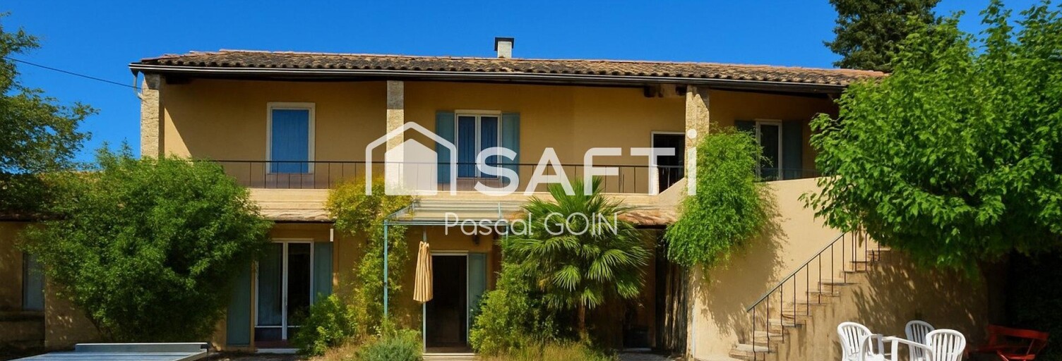 Maison 9 Pièces 221 m² à vendre à Saint-Jean-de-Maruéjols-et-Avéjan (30430)