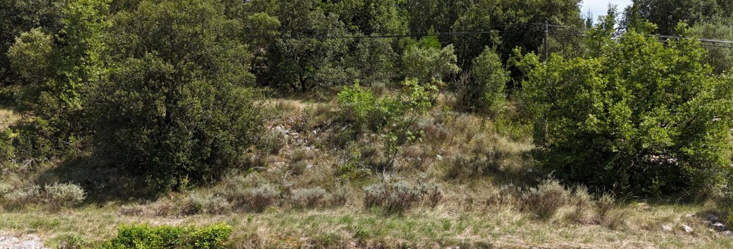 Terrain  1508 m² à vendre à Saint-Maurice-d'Ibie (07170)