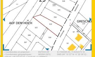 Terrain  846 m² à vendre à Veckring (57920)