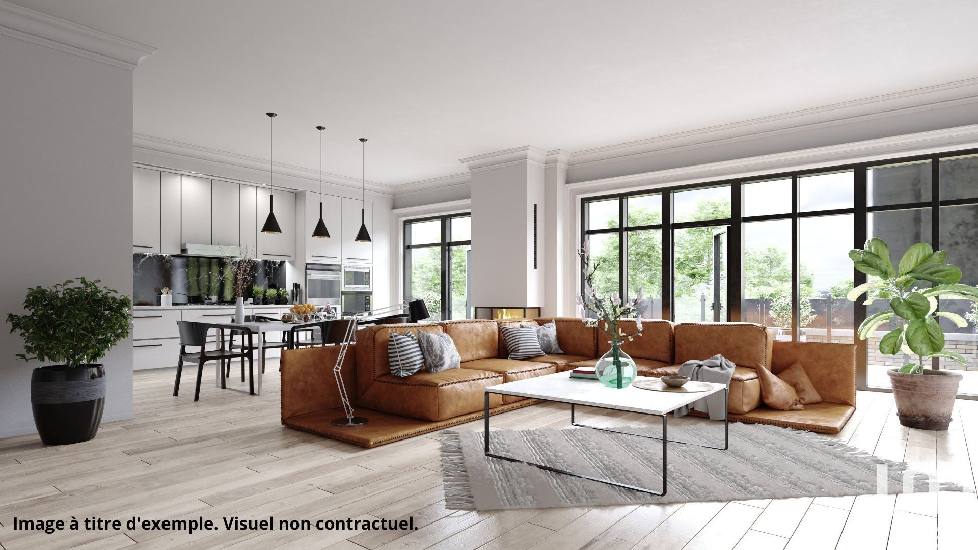 Lyon 8e - 110m² - 4p. - 3ch.