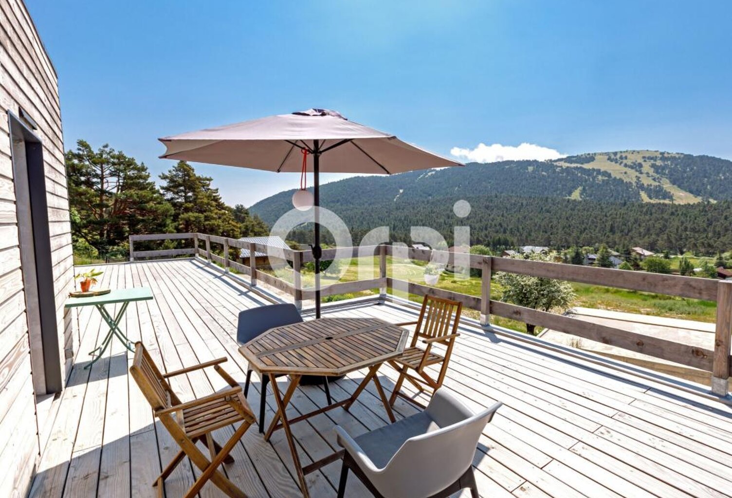 CAILLE – LA MOULIÈRE - RARE OPPORTUNITÉ SUR PLUS D' UN HECTARE DE TERRAIN - PROJET DE DEUX CHALETS D'HABITATION BOIS A CREER – VUE PANORAMIQUE SUD – CALME ABSOLU — photo 1