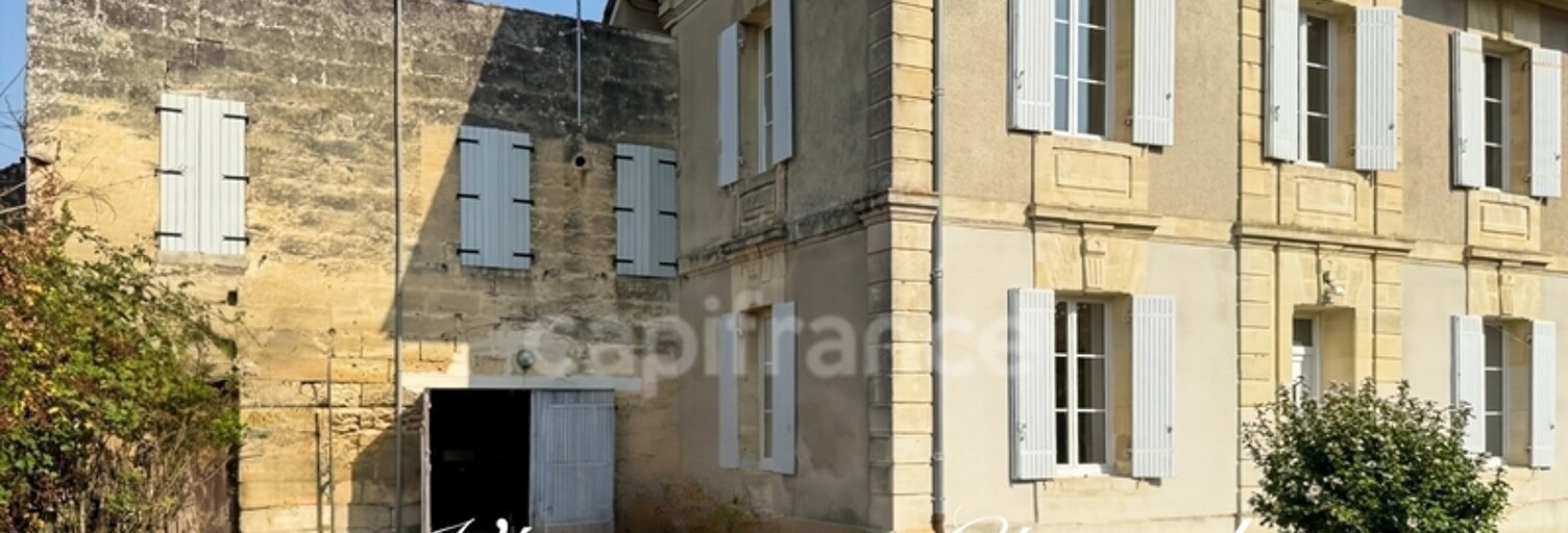 Maison 8 Pièces 179 m² à vendre à Petit-Palais-et-Cornemps (33570)
