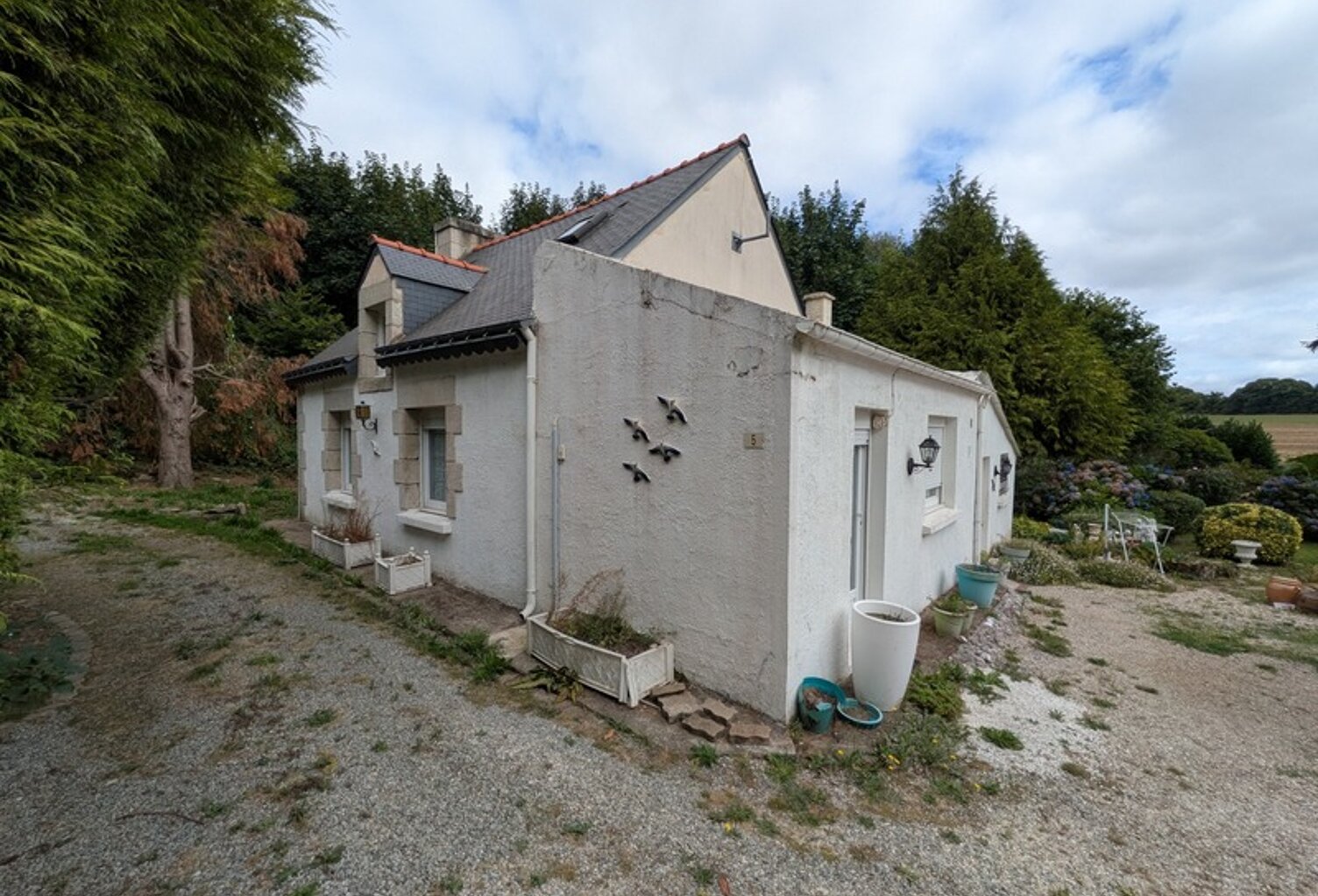 PLOERDUT EN CAMPAGNE MAISON DE 58 M2 3 PIECES VIE DE PLAIN PIED PARCELLE DE 877M² AVEC GARAGE — photo 1