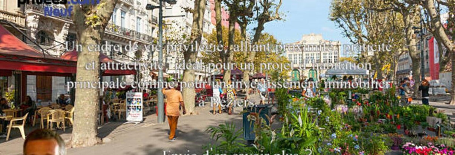 Appartement 4 Pièces 91 m² à vendre à Béziers (34500)