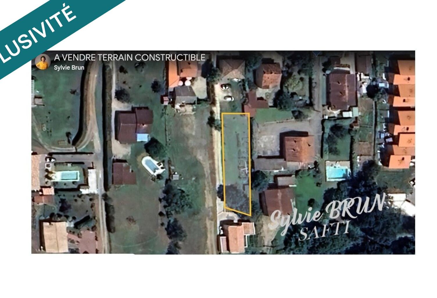 Terrain à bâtir borné d'une superficie de 600 m² — photo 1