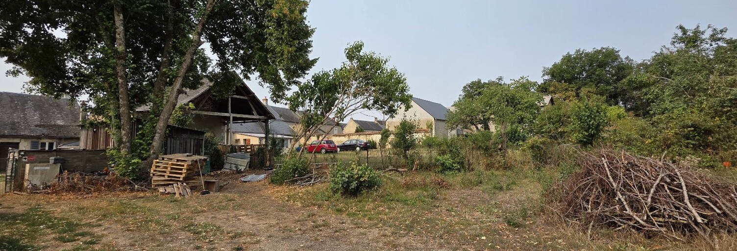 Terrain  1097 m² à vendre à Les Bordes (36100)