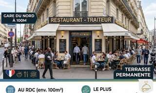 Commerce  192 m² à vendre à Paris 10 (75010)