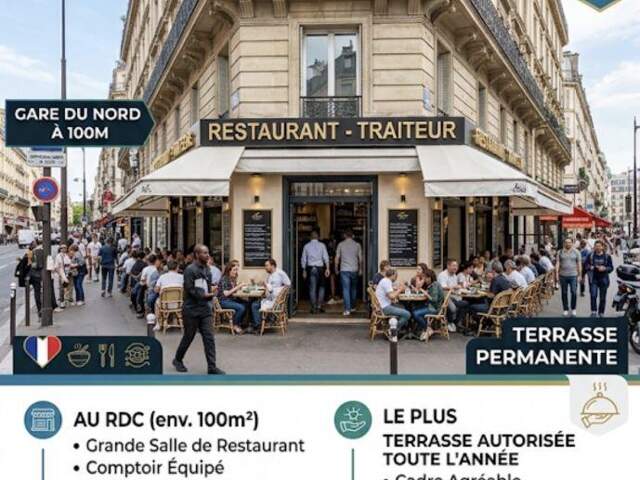 Vente Restaurant 192 m&sup2; — photo du bien