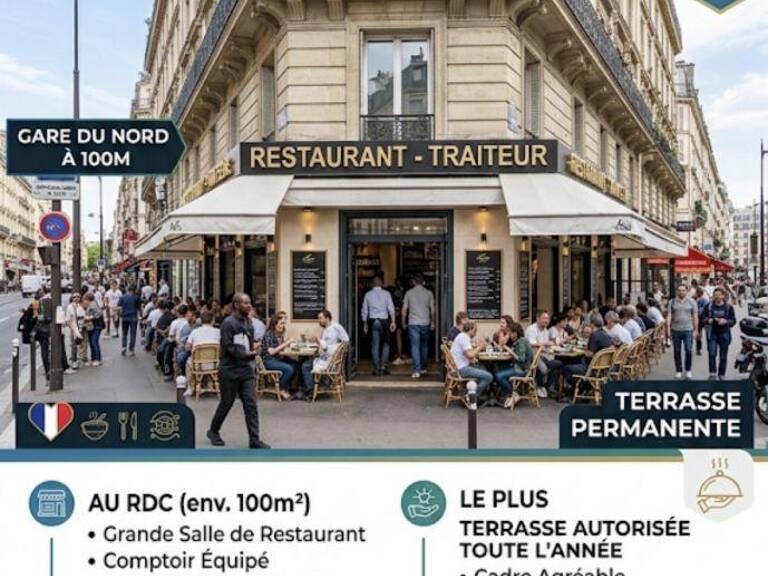 Vente Restaurant 192 m&sup2; — photo 1