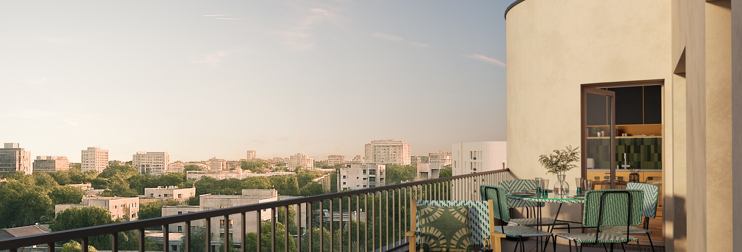 Appartement neuf T1, T2, T3, T4 Pièce 31 à 84 m² à vendre à Alfortville (94140)