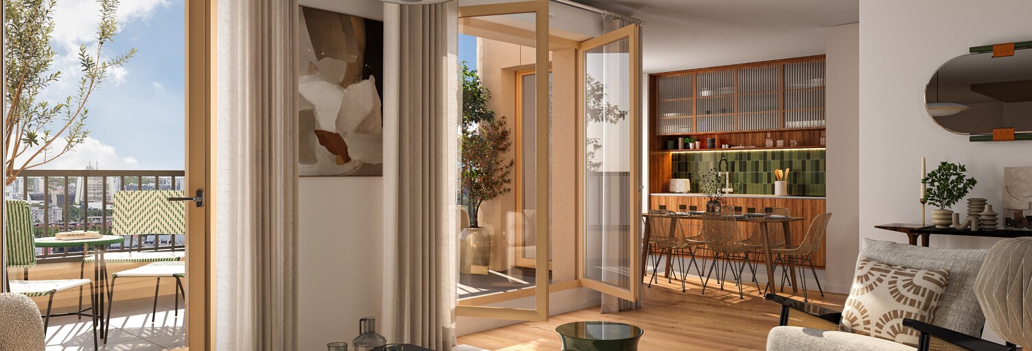 Appartement neuf T1, T2, T3, T4 Pièce 31 à 84 m² à vendre à Alfortville (94140)