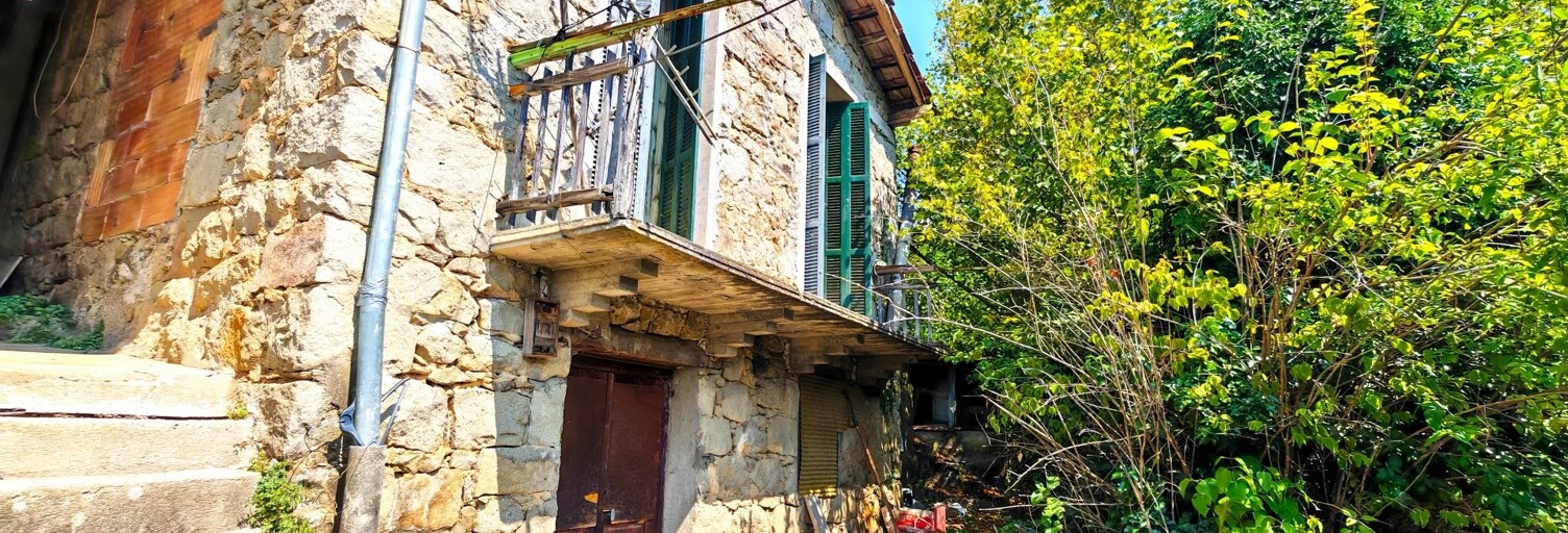 Maison  55 m² à vendre à Lantosque (06450)