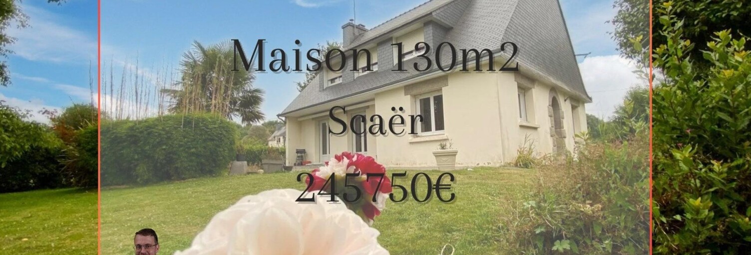 Maison 7 Pièces 130 m² à vendre à Scaër (29390)