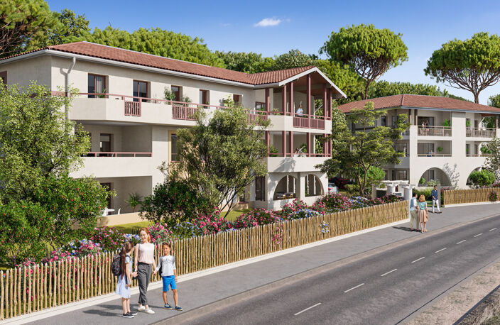 Vente programme neuf T3, T4 80 à 108 m² Capbreton (40130) — photo 2