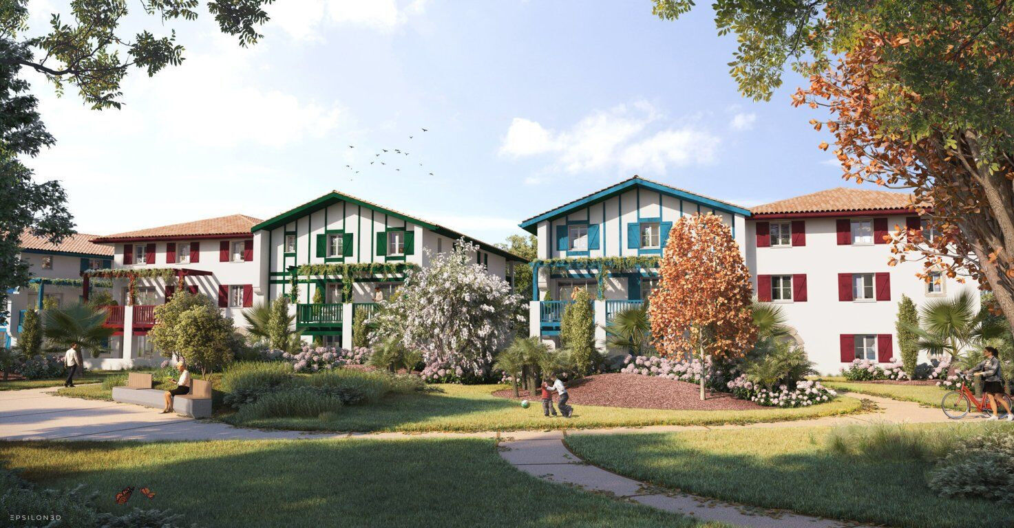 RÉSIDENCE HARITZ AZPIAN - VUES EXCEPTIONNELLES GOLF & MONTAGNES  Appartement neuf Arcangues 