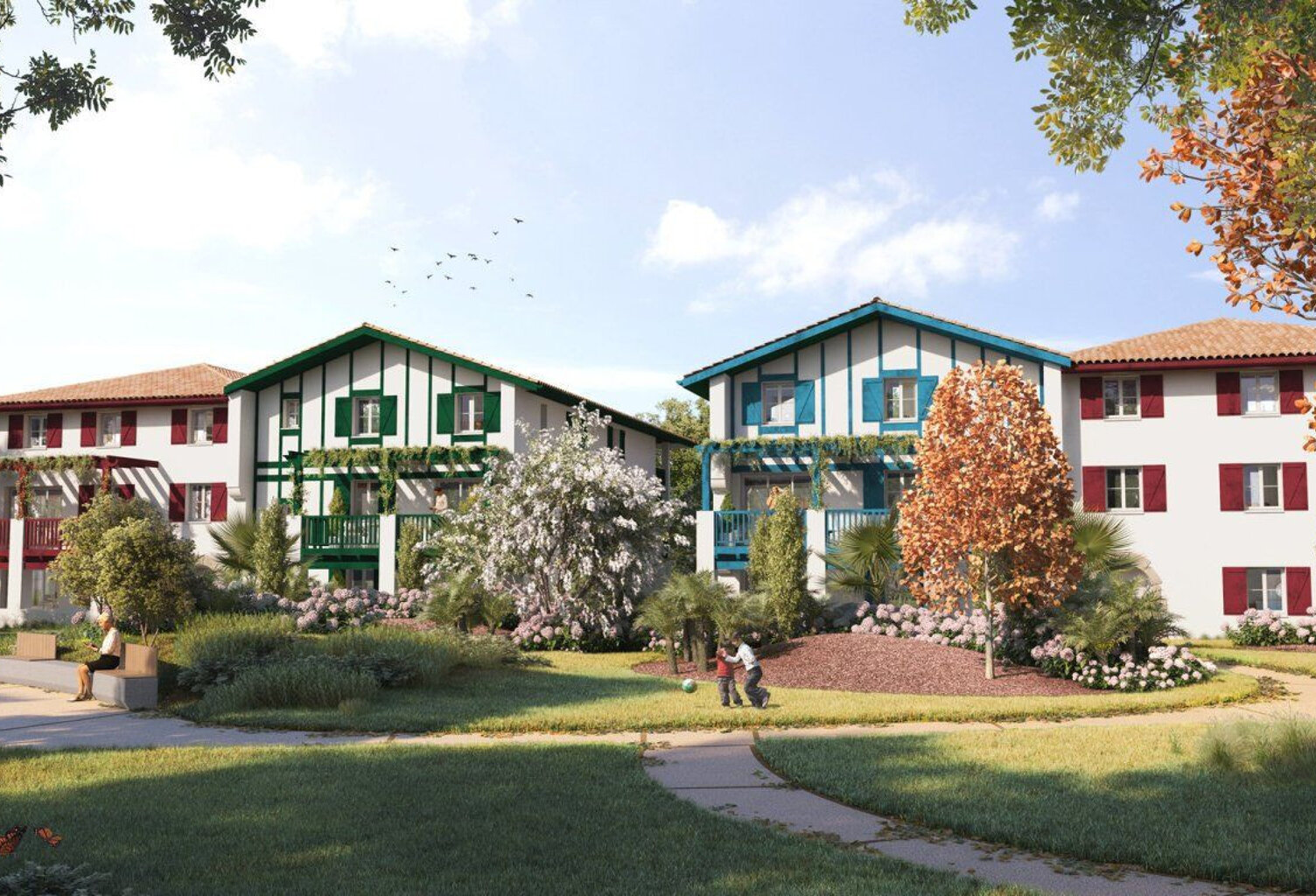 Vente programme neuf T2, T3, T4, T5 43 à 126 m² Arcangues (64200) — photo 1