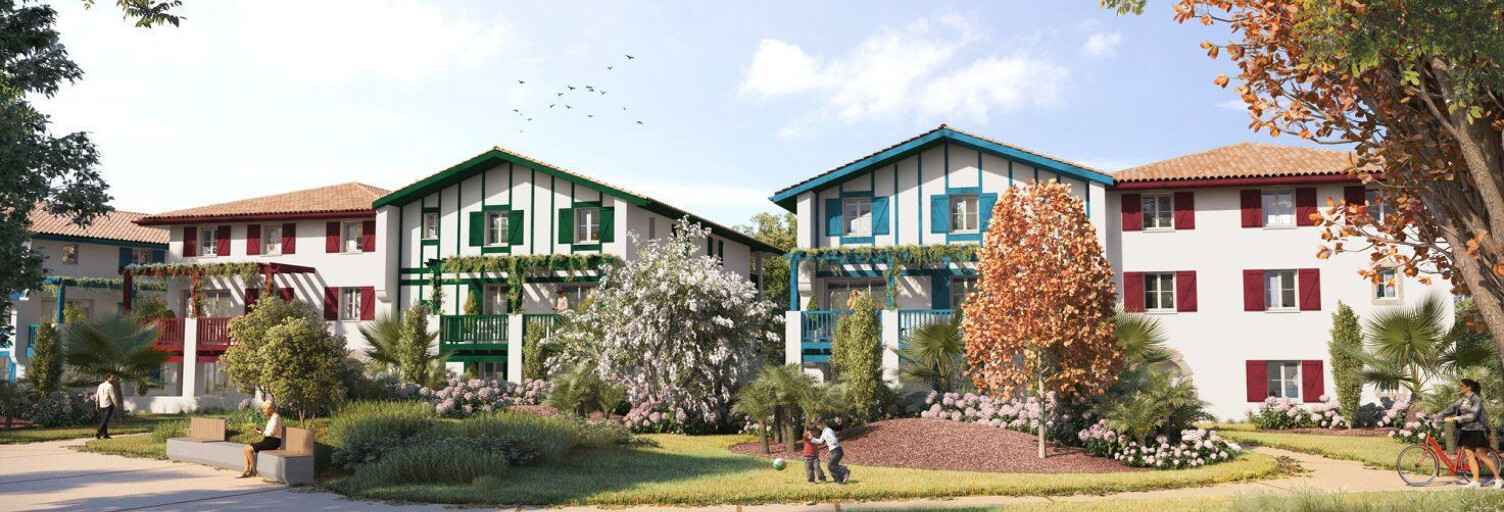 Appartement neuf T2, T3, T4, T5 Pièce 43 à 126 m² à vendre à Arcangues (64200)