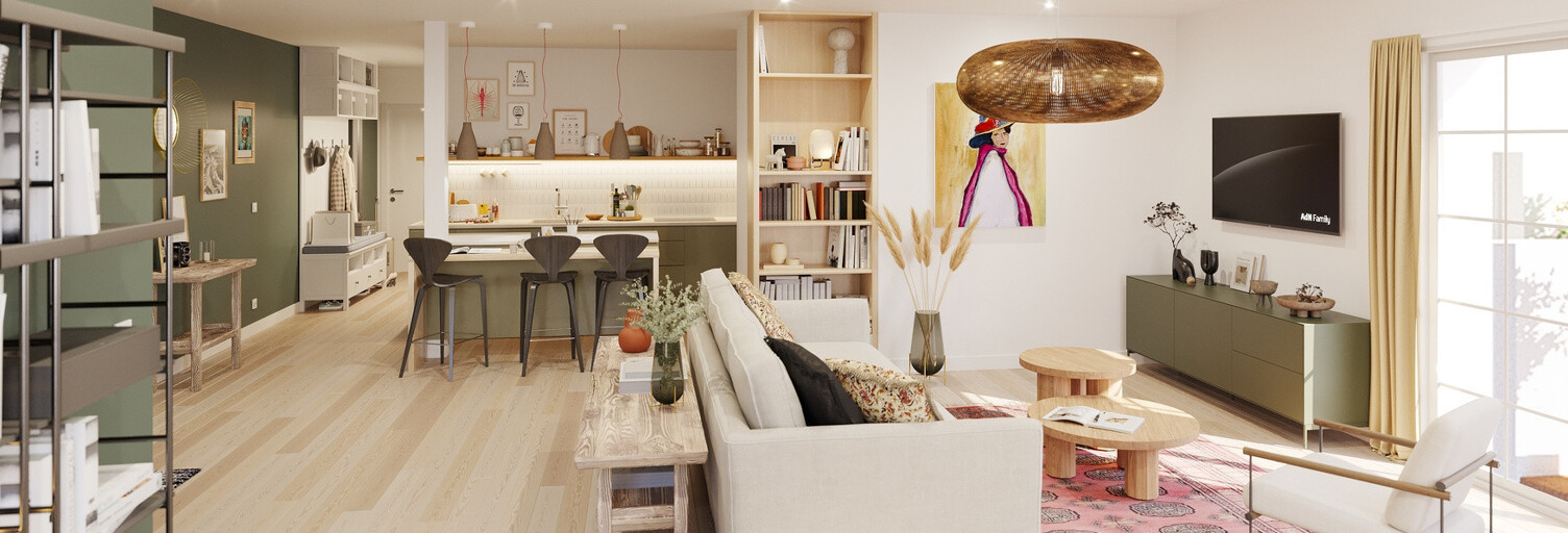 Appartement neuf T2, T3, T5 Pièce 43 à 126 m² à vendre à Arcangues (64200)