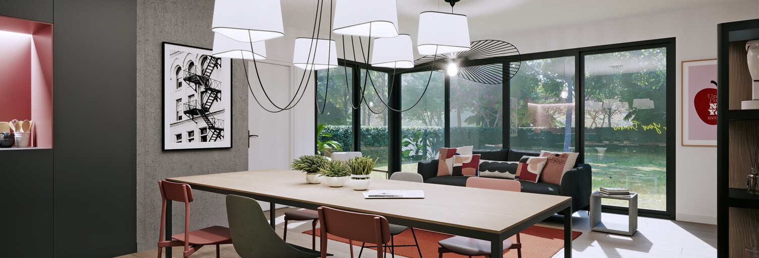 Appartement neuf T2, T3, T4 Pièce 42 à 79 m² à vendre à Toulouse (31100)