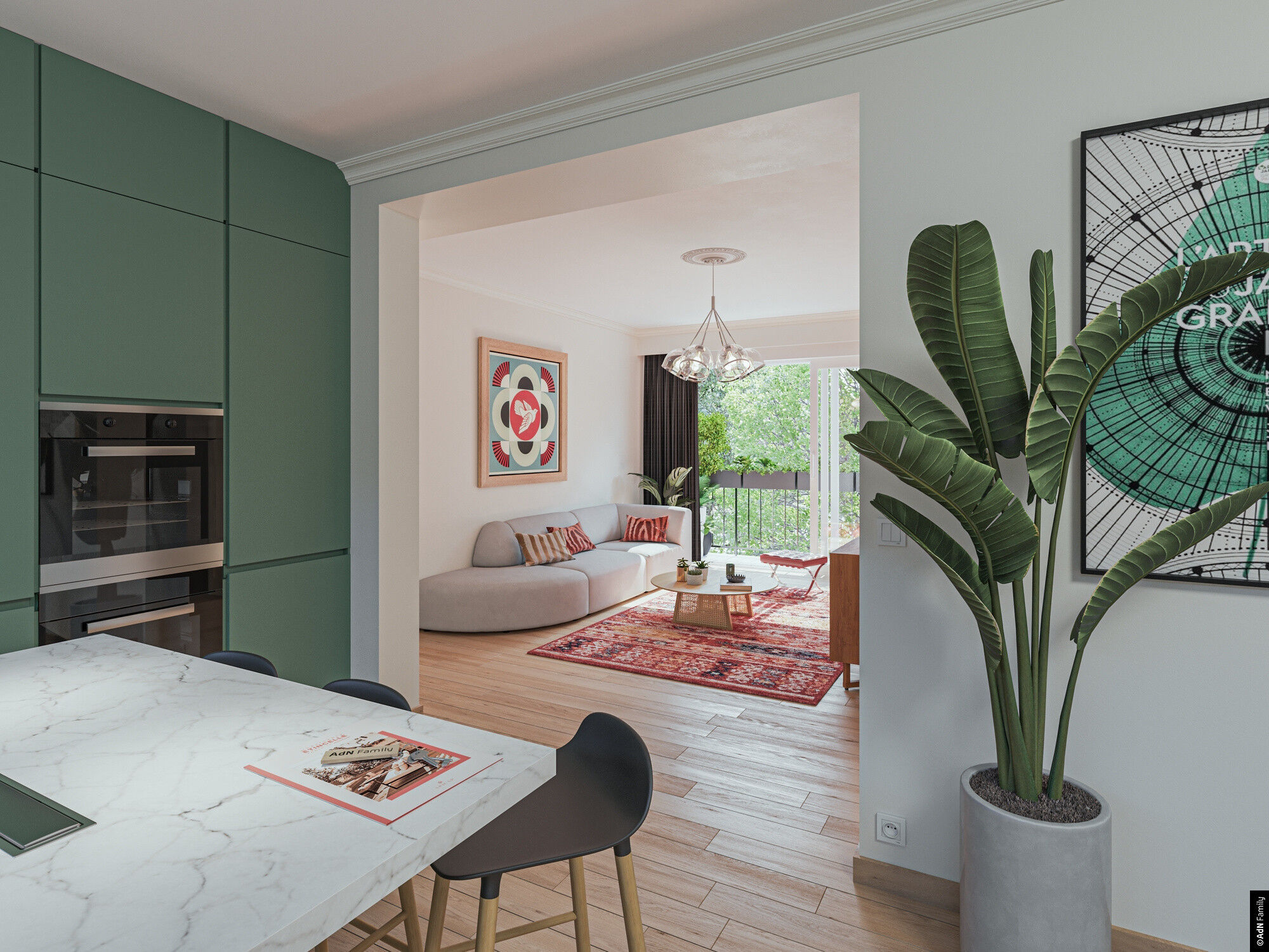 Appartement neuf 2 pièces 42 m²