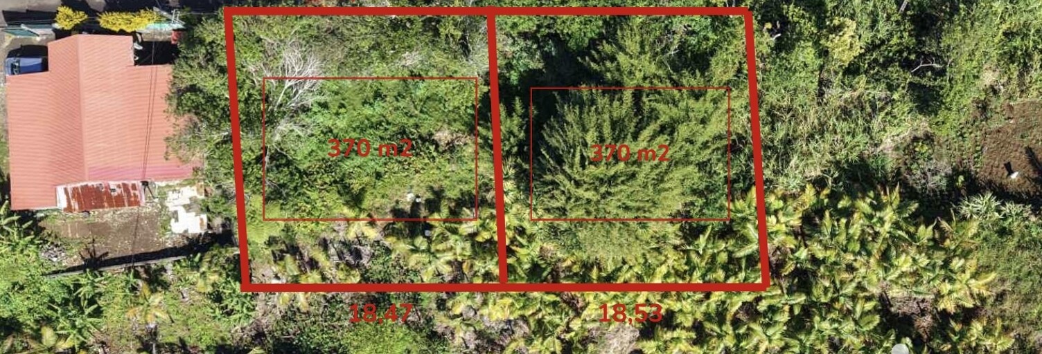 Terrain  370 m² à vendre à Saint-Joseph (97480)