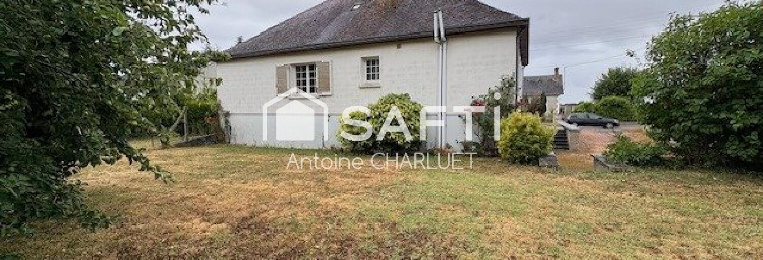 Maison 4 Pièces 102 m² à vendre à Paulnay (36290)