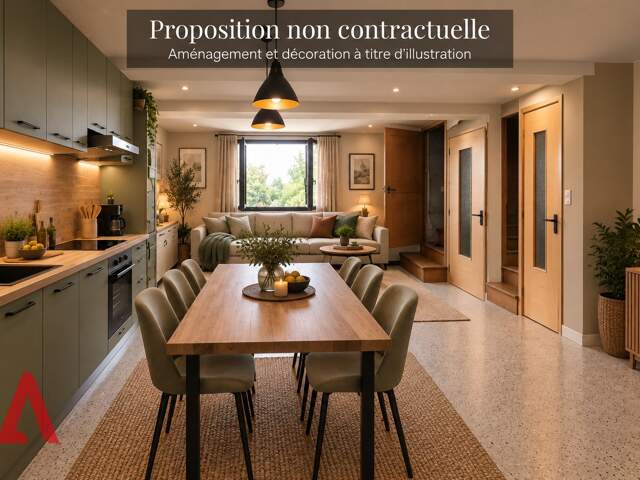 Maison de village à restaurer  125 m²  Causses-et-Veyran  55 000  — photo du bien