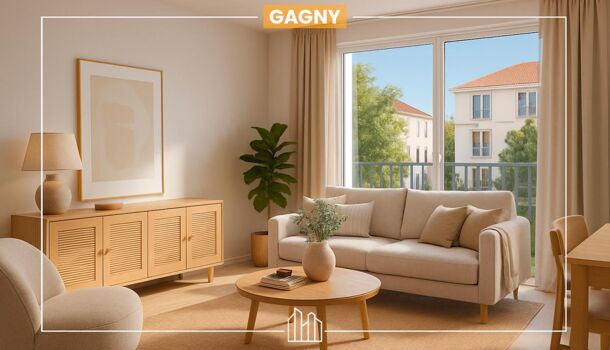 Appartement 3 pièces  à vendre Gagny 93220