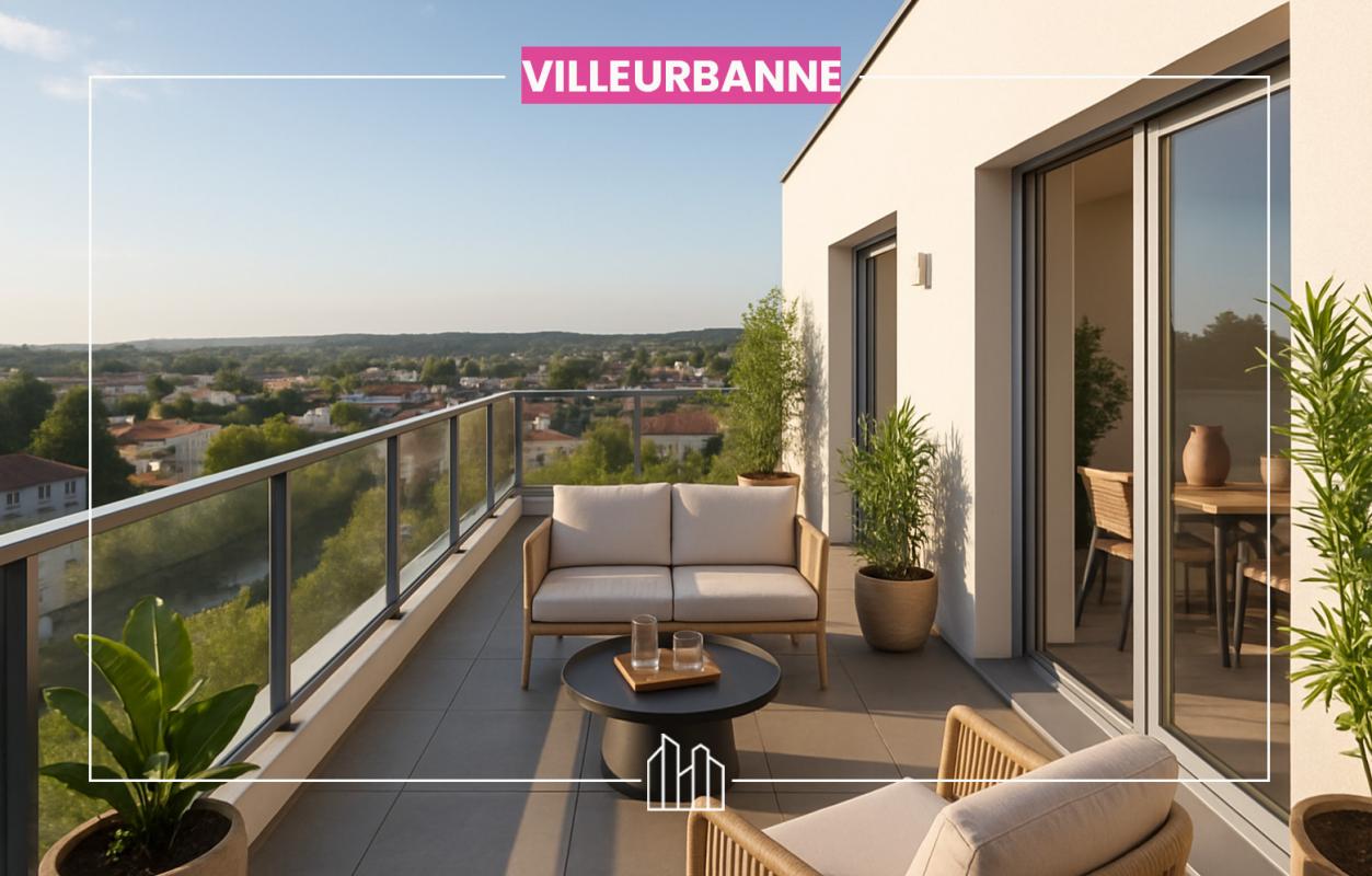 Appartement neuf 4 pièces 73 m² Villeurbanne 69100