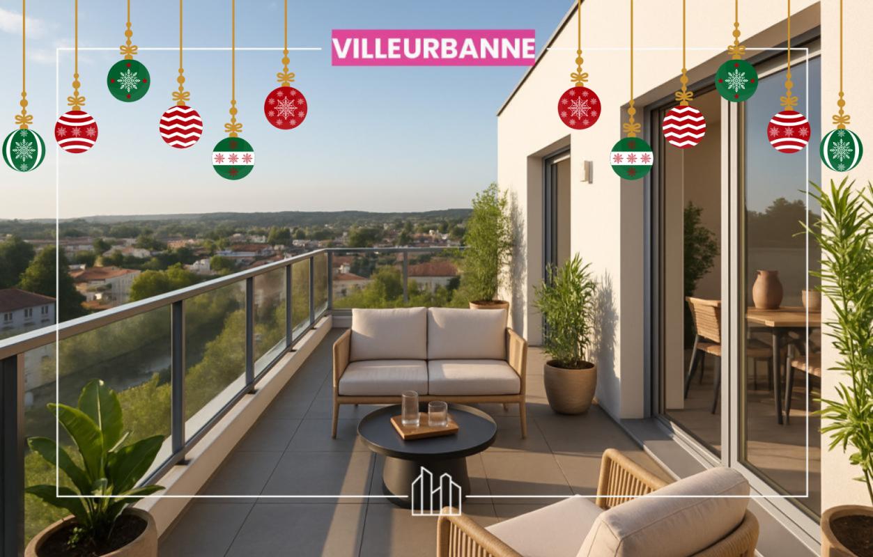 Villeurbanne Appartement neuf 4 pièces 73 m²