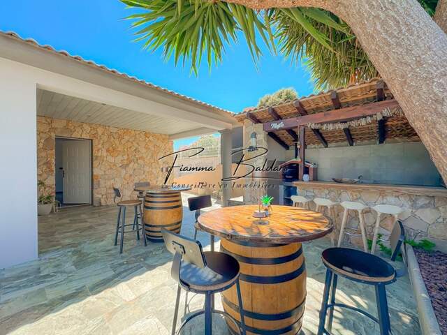 À vendre Villa moderne de 130m² + T2 45m², Terrain 840m², Vue mer, Folelli, Penta di Casinca, Haute-Corse (20) — photo du bien