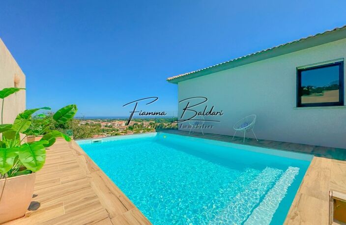 À vendre Villa moderne de 130m² + T2 45m², Terrain 840m², Vue mer, Folelli, Penta di Casinca, Haute-Corse (20) — photo 4