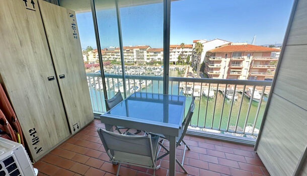 Appartement 1 pièces  à vendre Canet-Plage 66140