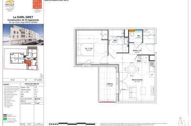 Appartement 2 pièces 250000 €