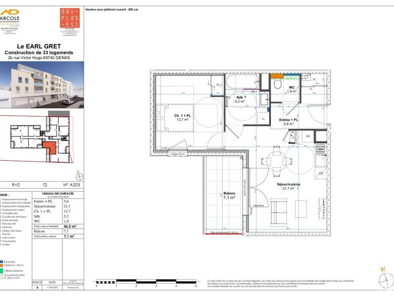 Vente Appartement 2 pièces — photo 1
