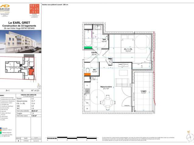 Vente Appartement 2 pièces — photo du bien