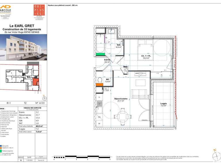 Vente Appartement 2 pièces — photo 1